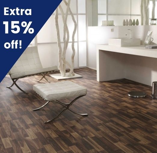 Stock vinyl flooring