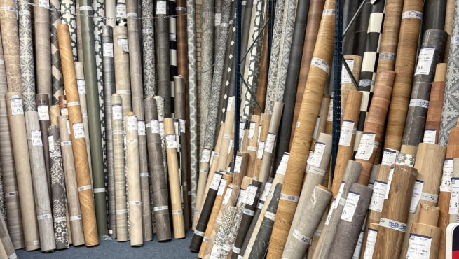 stock vinyl flooring