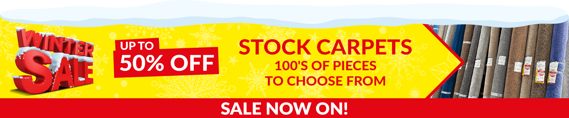 Stock Carpet - Winter Sale