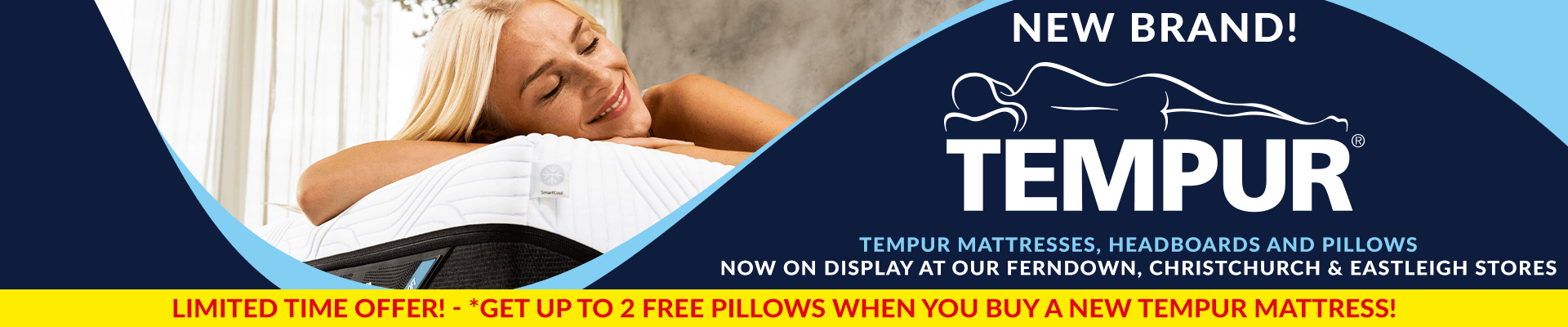 Tempur mattress - pillow offer
