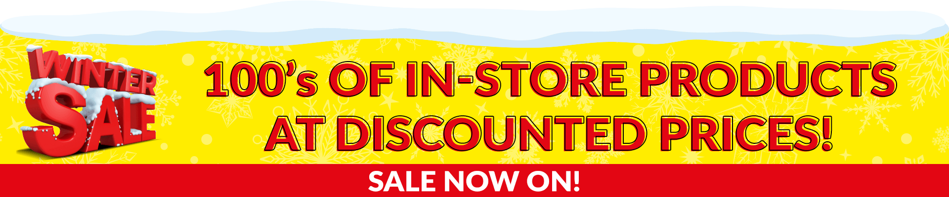 Winter Sale - now on