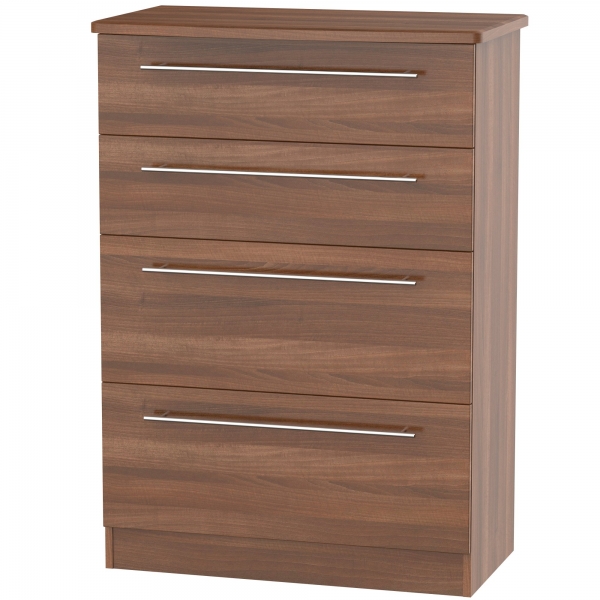 Sherwood - 4 Drawer Deep Chest - Multiple colours available