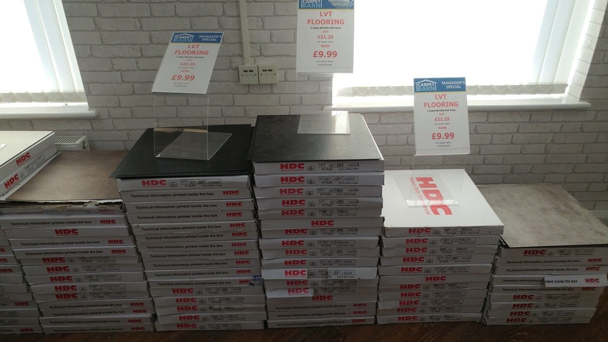 Stock LVT