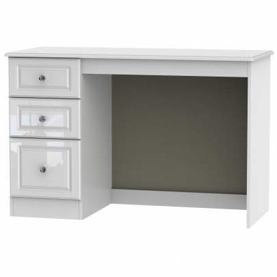 Welcome Furniture - Balmoral - Desk - White Gloss - White