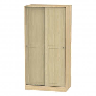 Welcome Furniture - Warwick - Sliding Wardrobe - Multiple colours available - White