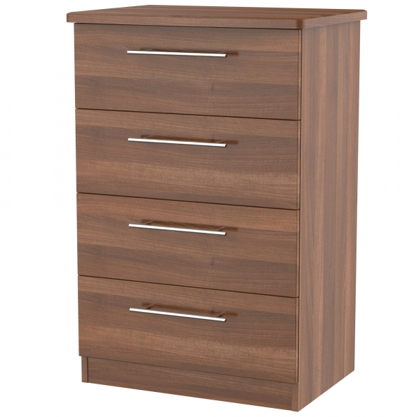 Sherwood - 4 Drawer Midi Chest - Multiple colours available
